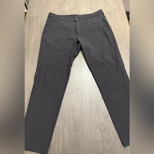Lululemon ABC Slim Fit Trousers 38 X 30 Black